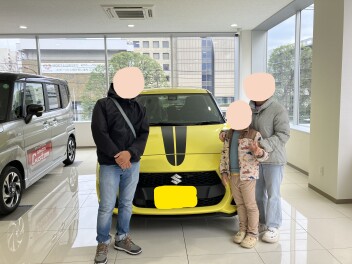 スイフトスポーツ納車報告～♪